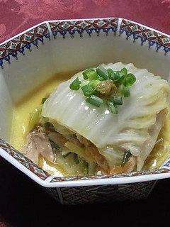豚バラ肉と野菜のミルフィーユ 柚子胡椒餡-レシピのメイン写真