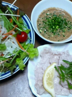 豚肉のジューシー冷しゃぶサラダ♪-レシピのメイン写真