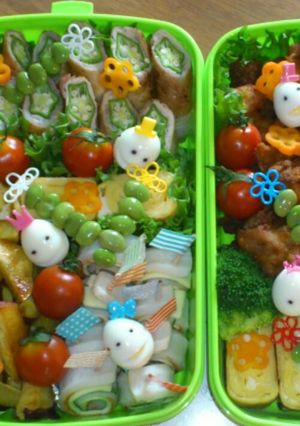 お弁当　運動会2010-レシピのメイン写真