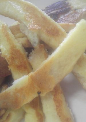 パン耳でフレンチトースト・チーズ風味-レシピのメイン写真