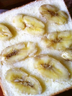 とろ~り☆焼きバナナトースト-レシピのメイン写真