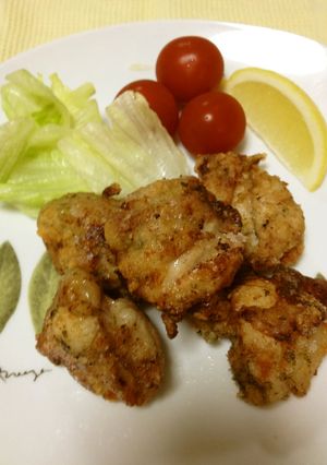 塩麹でから揚げ☆青海苔バージョン-レシピのメイン写真