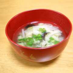 รูปของ おいしい！茄子とたまねぎの味噌汁
