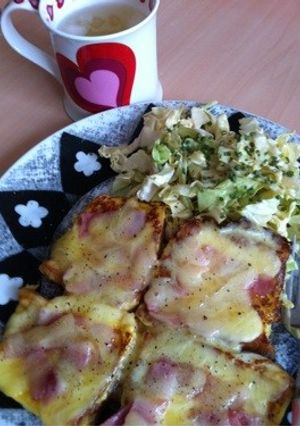 朝食に★ベーコンチーズのフレンチトースト-レシピのメイン写真