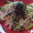 包丁いらず★冷やし豚キムチうどん
