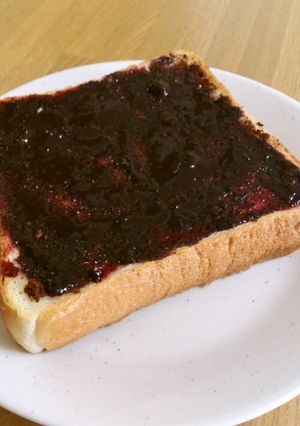 大人味☆ブルーベリー×ココアのトースト-レシピのメイン写真