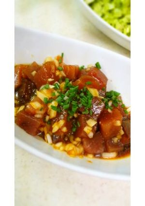 マグロ（アヒ）のポキ-レシピのメイン写真