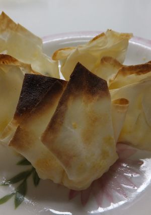 タルタルとチーズの巾着焼き-レシピのメイン写真