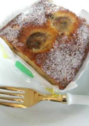 ほっぺたおちるバナナとレーズンのケーキ-レシピのメイン写真