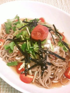 ♡香味野菜のさっぱりおろし蕎麦♡-レシピのメイン写真