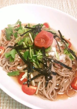 ♡香味野菜のさっぱりおろし蕎麦♡-レシピのメイン写真