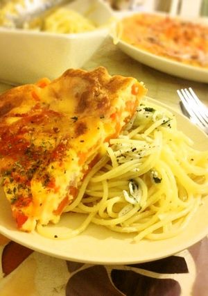 ニンジン達のキッシュ-レシピのメイン写真