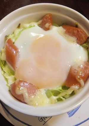 卵の簡単ココット-レシピのメイン写真