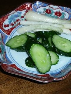 島らっきょうの塩麹漬-レシピのメイン写真