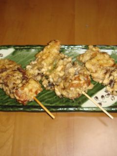 鶏肉とまいたけの天ぷら-レシピのメイン写真