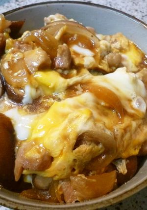 ちょっと濃い目の親子丼-レシピのメイン写真