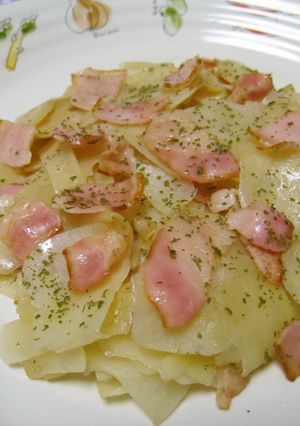 簡単✿新じゃが＆ベーコンのアンチョビ炒め-レシピのメイン写真