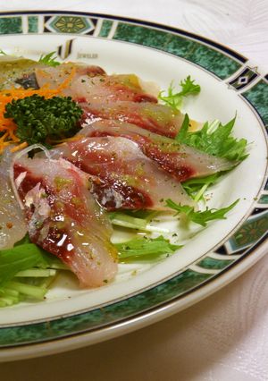 柚子こしょう風味のカルパッチョ-レシピのメイン写真