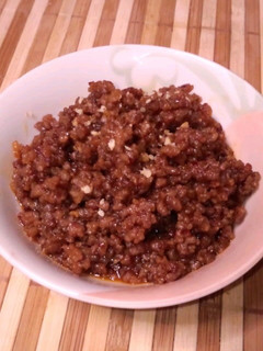 食ラーde甘辛肉みそ♪-レシピのメイン写真
