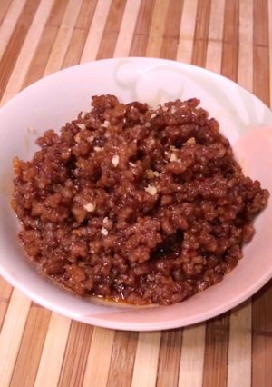 食ラーde甘辛肉みそ♪-レシピのメイン写真
