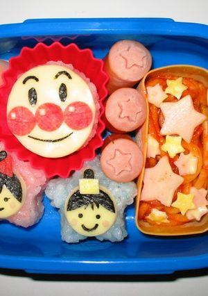 星おにぎり　アンパンマン＆七夕-レシピのメイン写真