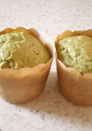 ホットケーキの粉を使う！お茶マフィン-レシピのメイン写真