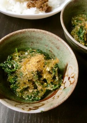 プチふわっ♪ヘルシーほうれん草の胡麻和え-レシピのメイン写真