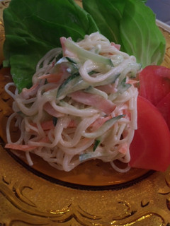 そうめんサラダ-レシピのメイン写真