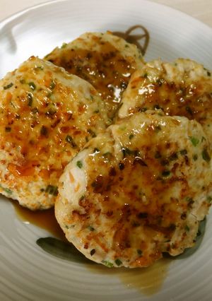 つくねの照り焼きバーグ-レシピのメイン写真