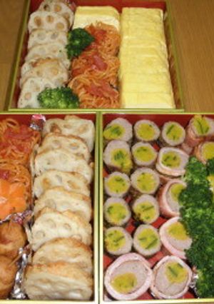 運動会お弁当（2012）春小学校-レシピのメイン写真