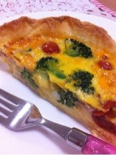 野菜たっぷりキッシュ-レシピのメイン写真