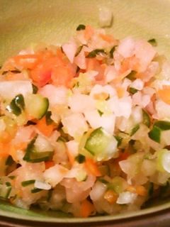 ●微塵切り野菜の岩下の新生姜漬け●-レシピのメイン写真
