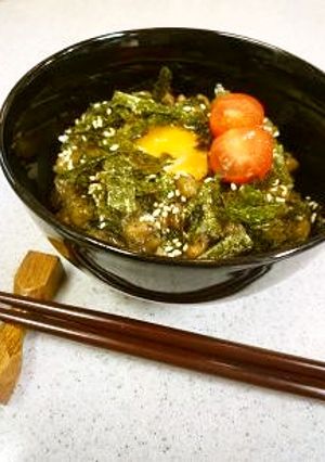 ★プチプチヘルシー納豆丼★-レシピのメイン写真