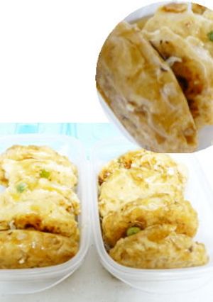 グリンピース入りつくねだんごの甘辛煮-レシピのメイン写真