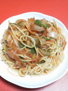 我が家のナポリタン-レシピのメイン写真
