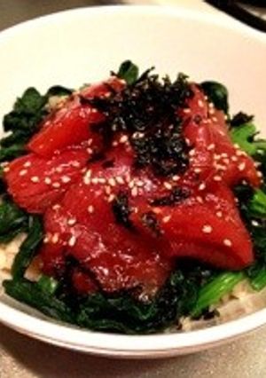 簡単！まぐろユッケ丼-レシピのメイン写真