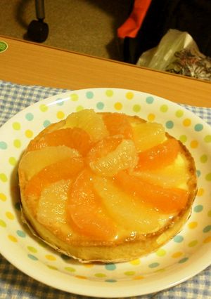 グレープフルーツタルト-レシピのメイン写真