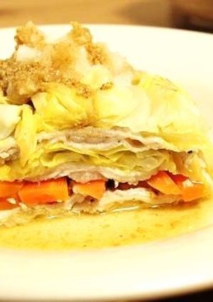野菜とポークのミルフィーユ蒸し-レシピのメイン写真