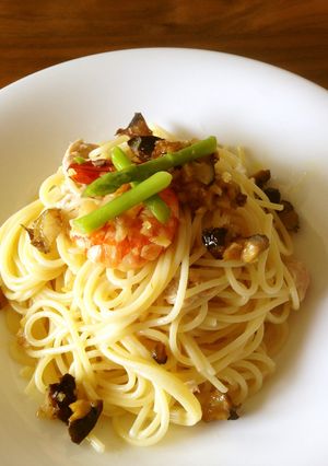 簡単にお店の味！ツナの冷製パスタ-レシピのメイン写真
