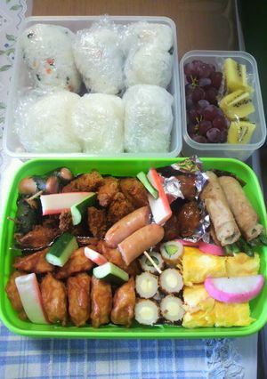 2012運動会弁当-レシピのメイン写真