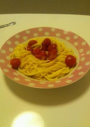 プチトマトの冷製パスタ-レシピのメイン写真