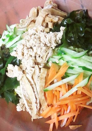 マヨドレの冷やし中華-レシピのメイン写真