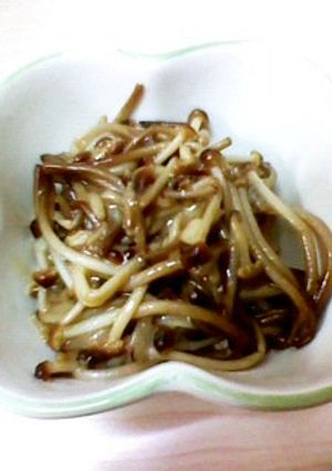 ブラウンえのきのにんにくバター醤油-レシピのメイン写真