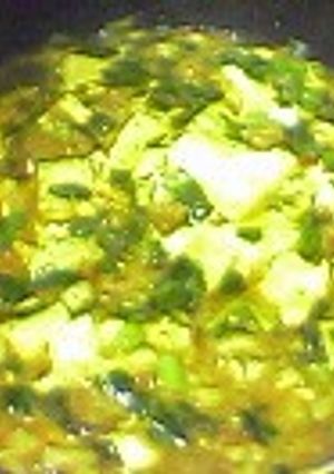 ニラが沢山！麻婆豆腐-レシピのメイン写真
