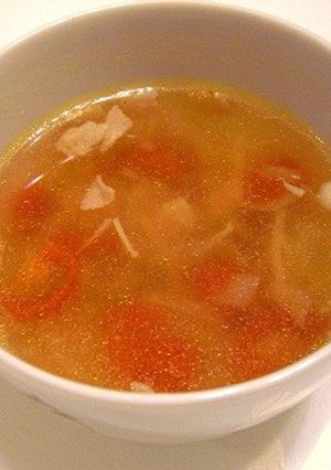 プチプチ海藻麺入りミネストローネ-レシピのメイン写真