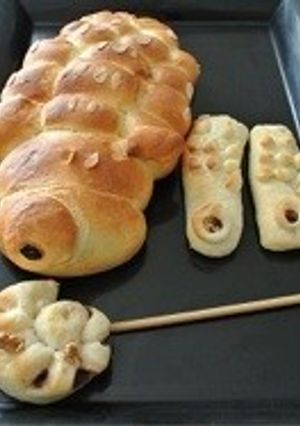 こいのぼりパン-レシピのメイン写真