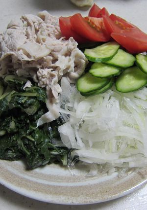 プチプチ海藻麺入り豚しゃぶ-レシピのメイン写真