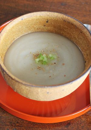 そば粉て作る〜かぶのポタージュ-レシピのメイン写真