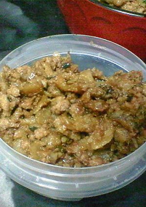 超簡単！節約肉味噌-レシピのメイン写真