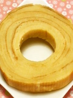 卵焼き器で豆腐と豆乳のバウムクーヘン-レシピのメイン写真